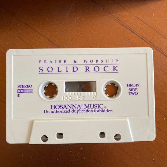 Guideposts Praise & Worship The Solid Rock Cassette Religious Music - Vintage - Picture 6 of 7